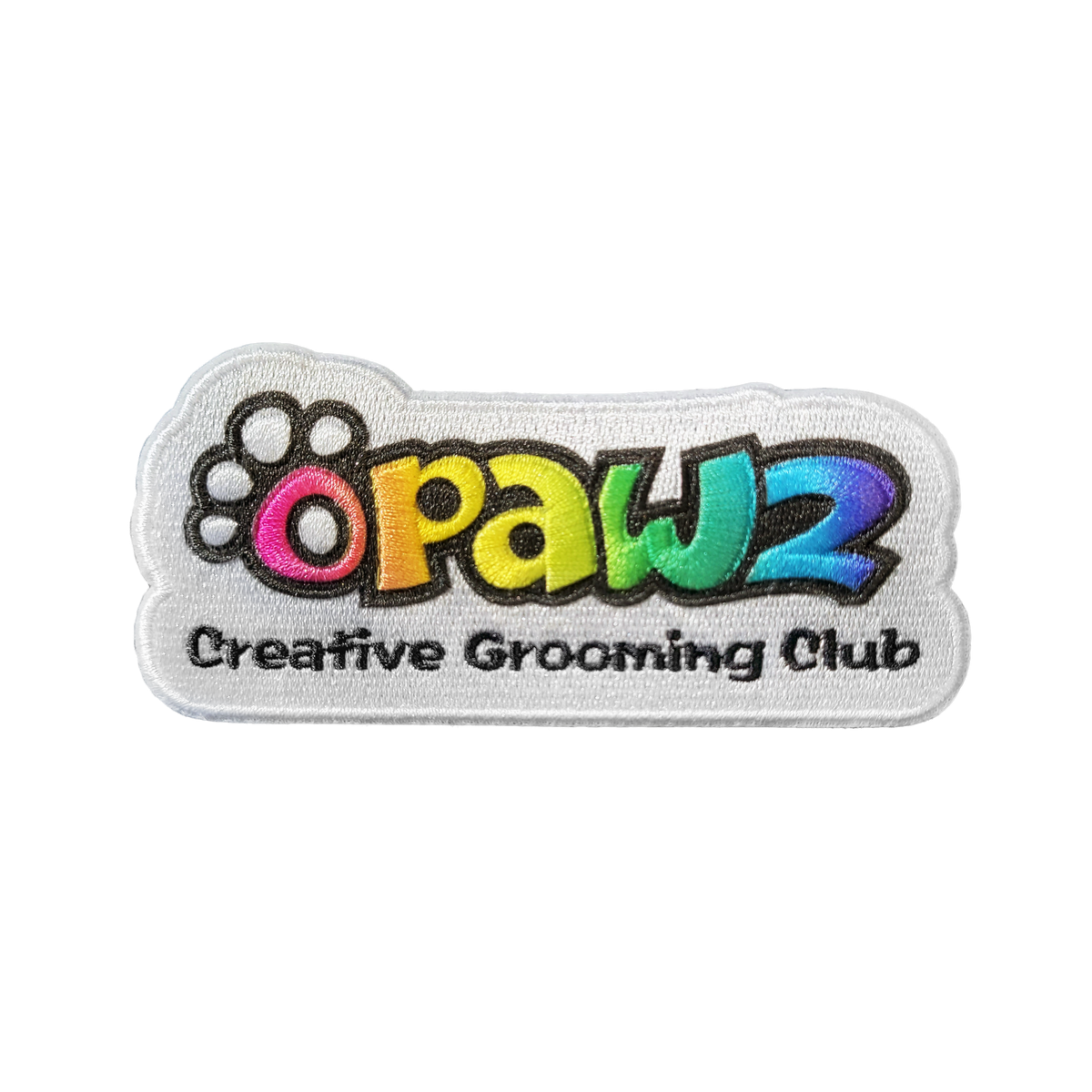 Iron-on Fabric Patch - OPAWZ Creative Grooming Club