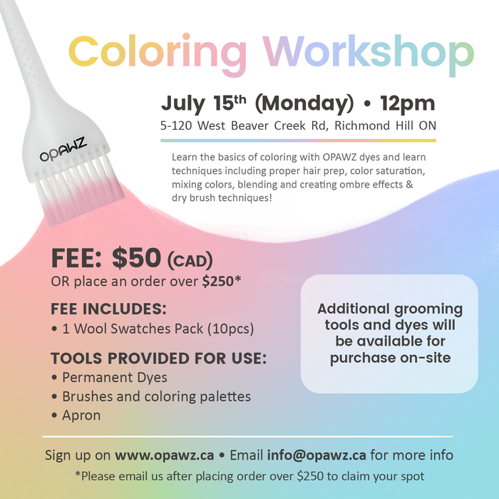 OPAWZ Coloring Workshop 2024