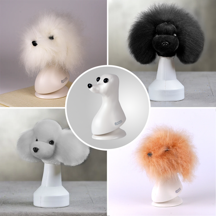 Teddybear Model Dog Head with 4 Colors Wigs Value Pack (VP24)