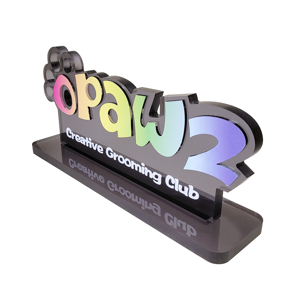 OPAWZ Creative Grooming Club Acrylic Sign